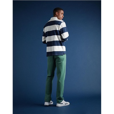 Denim Trousers, Men, Green