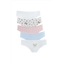 Defacto Fall In Love Regular Fit 5'li Paketli Brief Külot T4087AZ21SP