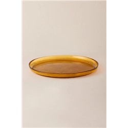 Crocus Servis Tabağı - 28 cm - Amber