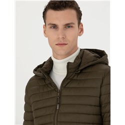 Haki Slim Fit Mont