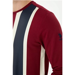 Erkek Bordo Sweatshirt