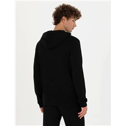 Siyah Regular Fit Hırka