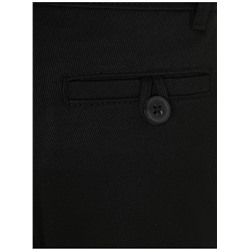 Boys Black Slim Fit Skinny Leg Trousers 2 Pack