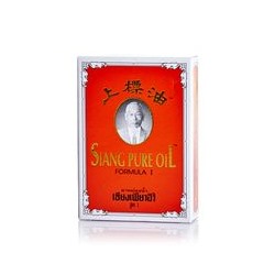 Масло-бальзам красное SIANG PURE OIL Formula1 7 мл / SIANG PURE OIL Formula 1 red 7 ml