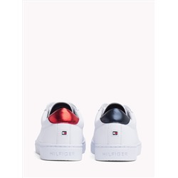 TOMMY HILFIGER LEATHER SNEAKER