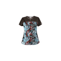 UA Imperial Garden Espresso Scrub Top