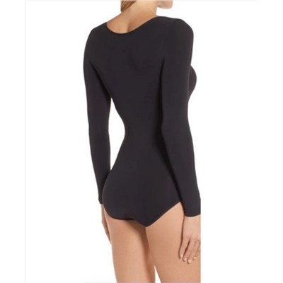 DKNY Women's Jersey Long Sleeve Bodysuit