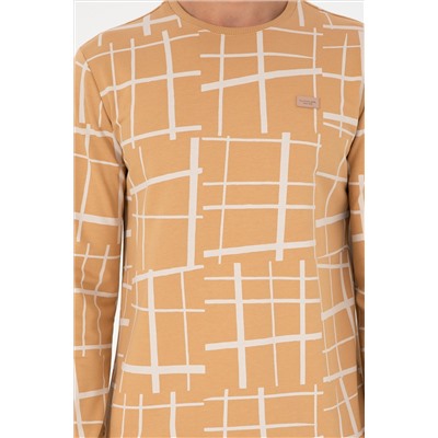 Erkek Camel Sweatshirt