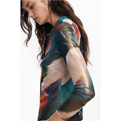 Blusa multitono