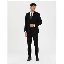 Siyah Slim Fit Takım Elbise