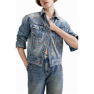 Chaqueta vaquera tachuelas Johnson Hartig