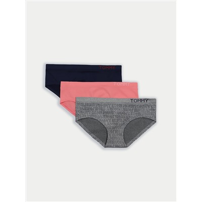 SEAMLESS MIX LOGO HIPSTER 3PK