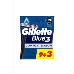 Gillette, Blue 3 Comfort Slalom Kullan At Tıraş Bıçağı 9+3 Adet