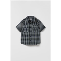TEXTURED CHECK SHIRT