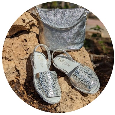 AB.Zapatos · 504-8 Guepardo plata+PELLE 221 (300) plata АКЦИЯ