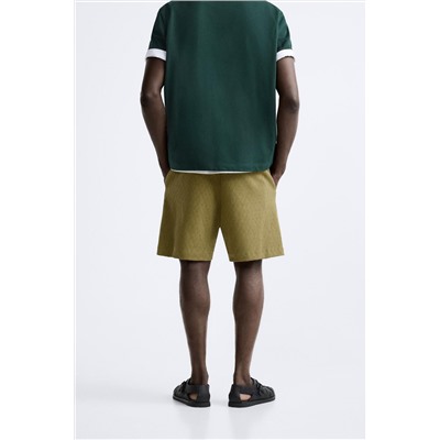 BERMUDA JACQUARD GEOMÉTRICO