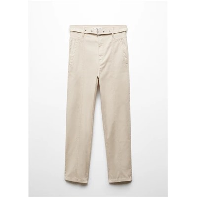 Jeans slouchy cintruón vuelta