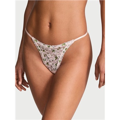 Lace String Thong Panty