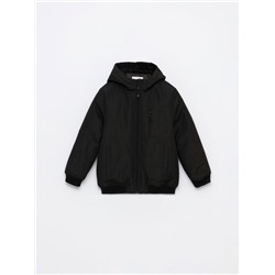 HOODED PUFFER JACKET