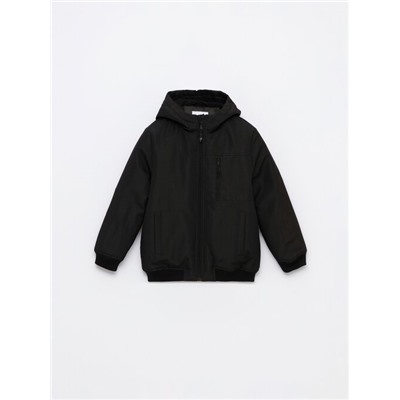 HOODED PUFFER JACKET