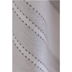 Rayla %100 Pamuk Banyo Havlusu - Beyaz/Gri
