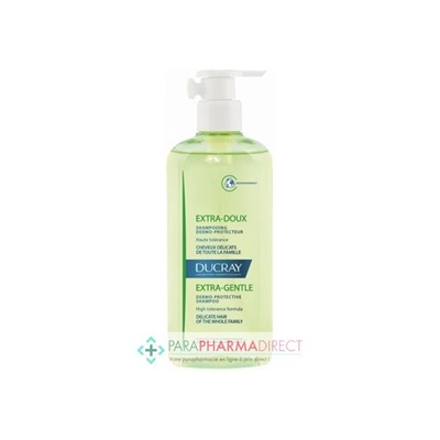 Ducray Extra-Doux Shampooing Dermo-Protecteur Usage Fréquent Pompe 400ml