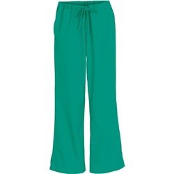 Cherokee Workwear Scrubs PETITE Drawstring Flare Leg Pant