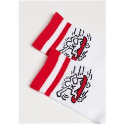 Kurze Sportsocken Keith Haring™ für Kinder