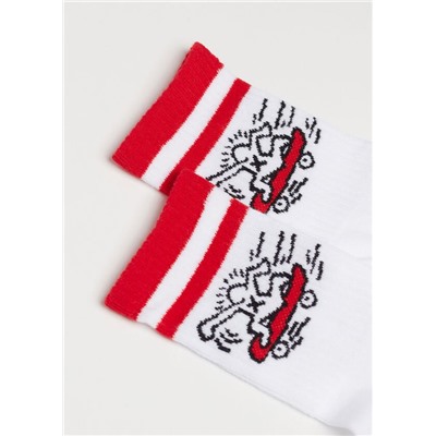 Kurze Sportsocken Keith Haring™ für Kinder