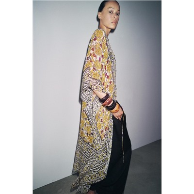 ZW COLLECTION PRINTED KAFTAN DRESS