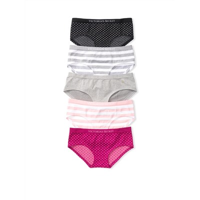 VICTORIA'S SECRET 5-pack Seamless Hiphugger Panties