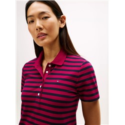 Stripe Polo Dress