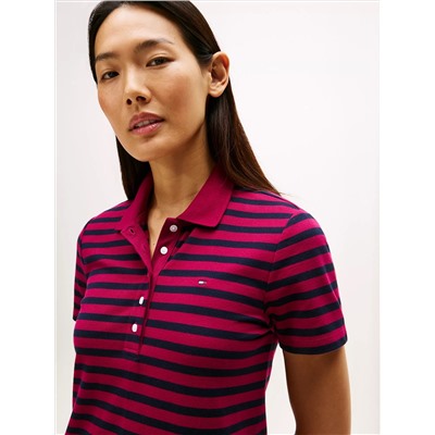 Stripe Polo Dress