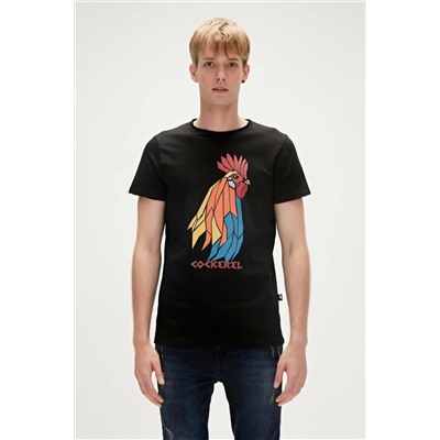 Bad Bear, 23.01.07.012-c01 Cockerel Erkek T-shirt
