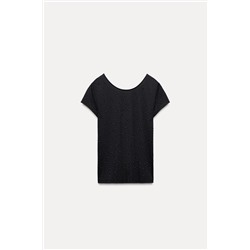 POLYAMIDE RHINESTONE TOP