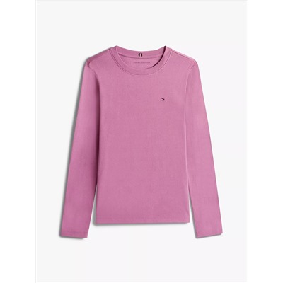 Long-Sleeve Crewneck Favorite T-Shirt