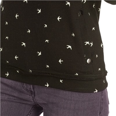 Damen Sweatshirt mit Schalkragen