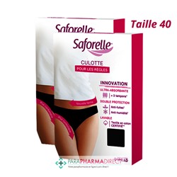 Saforelle Duo Culottes Menstruelles Taille 40