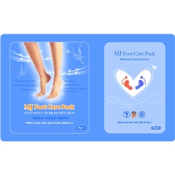 MJCARE FOOT CARE PACK Увлажняющая маска-носочки для ног 37,3г