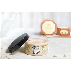 [HERBCARE] Спа-скраб для тела КОКОС солевой, 100 г