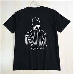 Повседневная прямая футболка KARL LAGERFEL*D ОРИГИНАЛ!