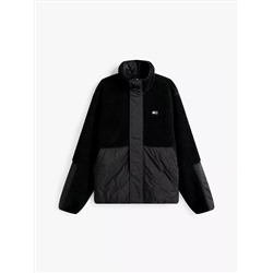 Tommy Jeans Mixed Media Teddy Jacket