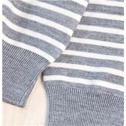 Мужской элегантный шерстяной свитер в полоску  ICICL*E ОРИГИНАЛ!