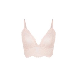 Bralette encaje espalda especial rosa