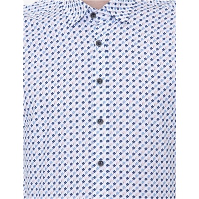 Mavi Slim Fit Uzun Kollu Gömlek