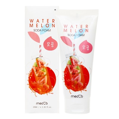 MEDB Watermelon Soda Foam Пенка для умывания с экстрактом арбуза и содой 100мл