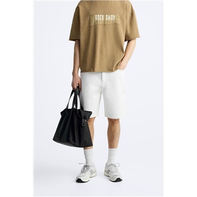 BERMUDA DENIM STRAIGHT FIT