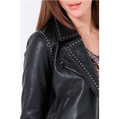 Chaqueta biker Negro