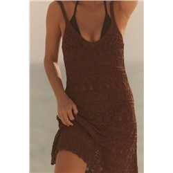 STRUCTURED KNIT MINI DRESS