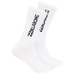 Billabong Unisex Crew Tennis Socken 3 Paar weiß BG-01 CREW